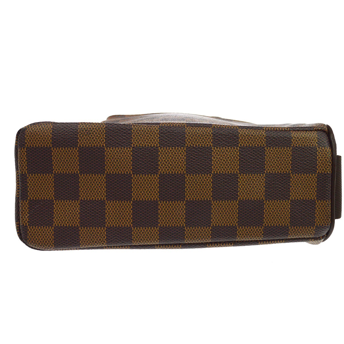 Louis Vuitton Olav Damier Ebene, Brown, Canvas, Shoulder Bag