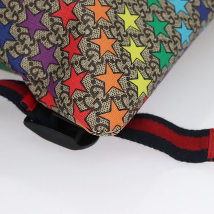 Gucci Children's Drawstring Printed GG Coated Canvas, Multicolour, Canvas, Backpack
