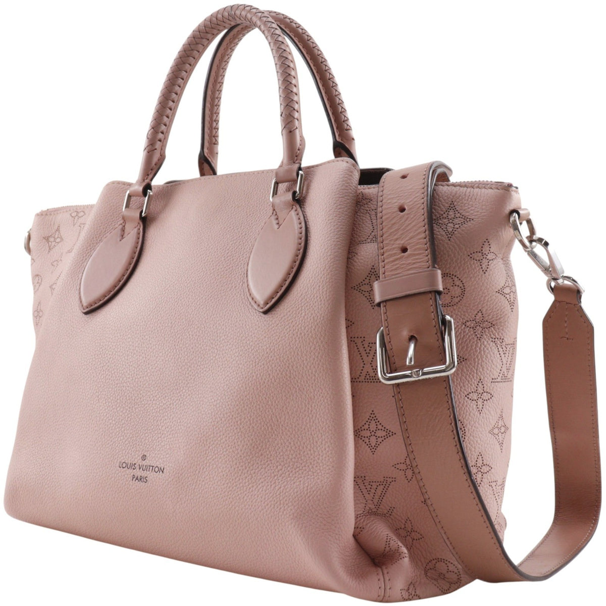 Louis Vuitton Haumea Mahina Leather, Pink, Leather, Handbag