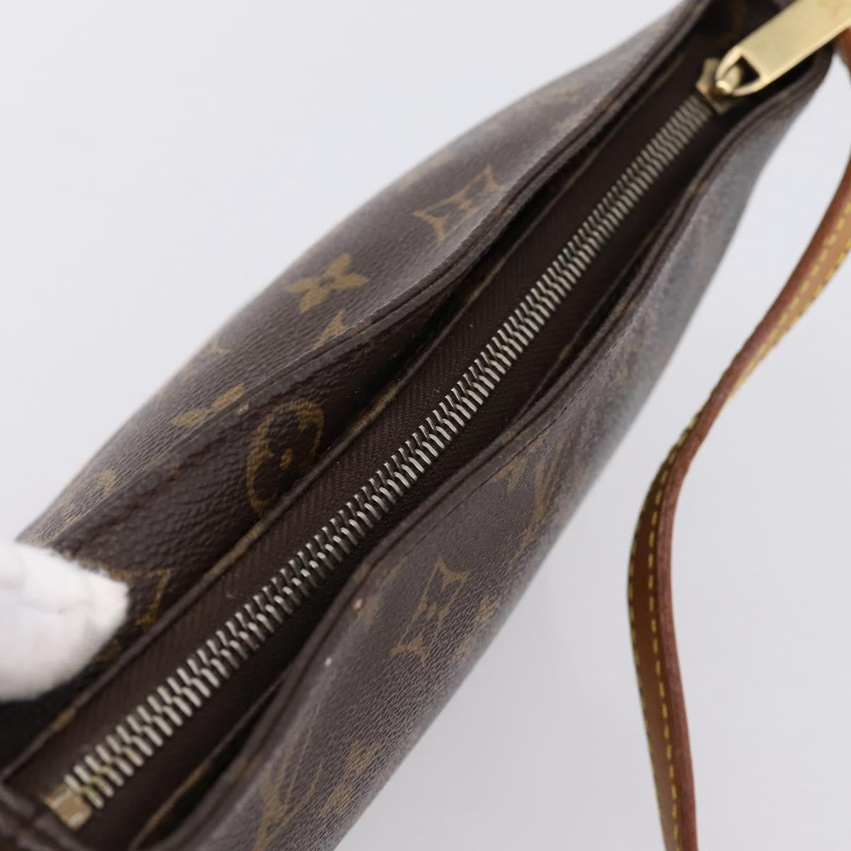 Louis Vuitton Trotteur Monogram Canvas, Brown, Canvas, Handbag