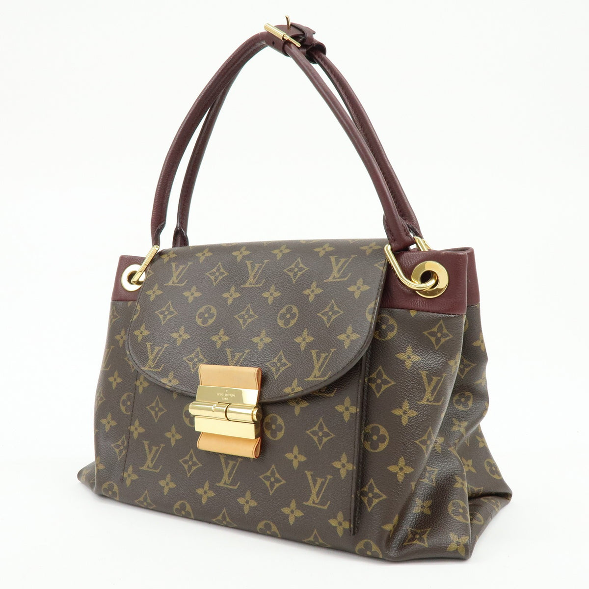Louis Vuitton Olympe Monogram Canvas, Brown, Canvas, Handbag