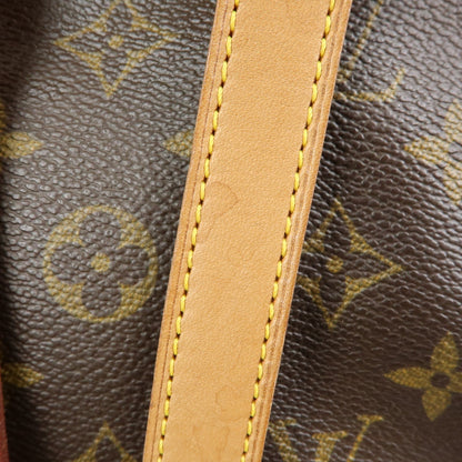 Louis Vuitton Vintage Montsouris Monogram Canvas, Brown, Canvas, Backpack