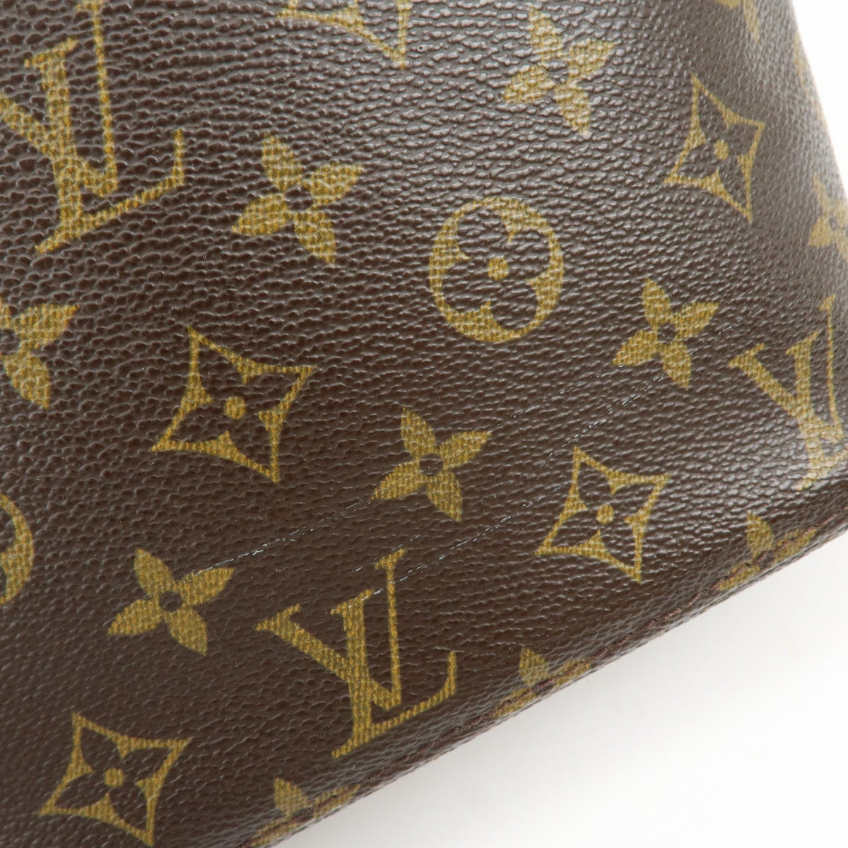 Louis Vuitton Vavin Monogram Empreinte Leather, Brown, Canvas, Tote Bag
