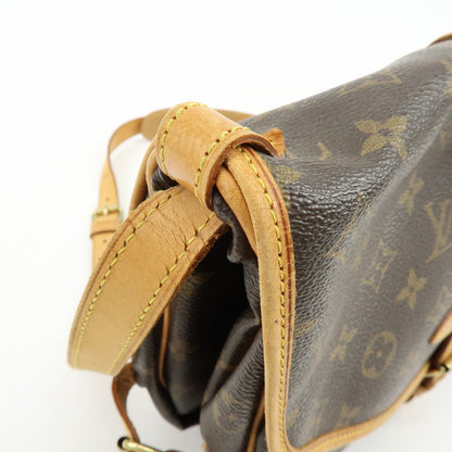 Louis Vuitton Saumur Monogram Canvas, Brown, Canvas, Shoulder Bag
