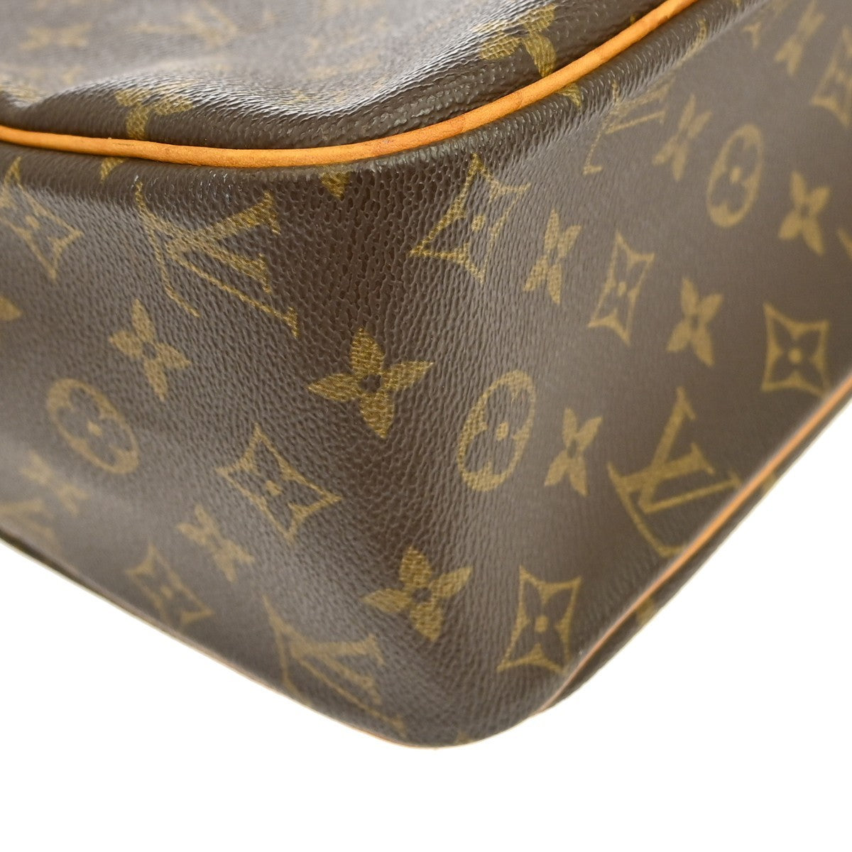 Louis Vuitton Cite Monogram Canvas, Brown, Canvas, Handbag