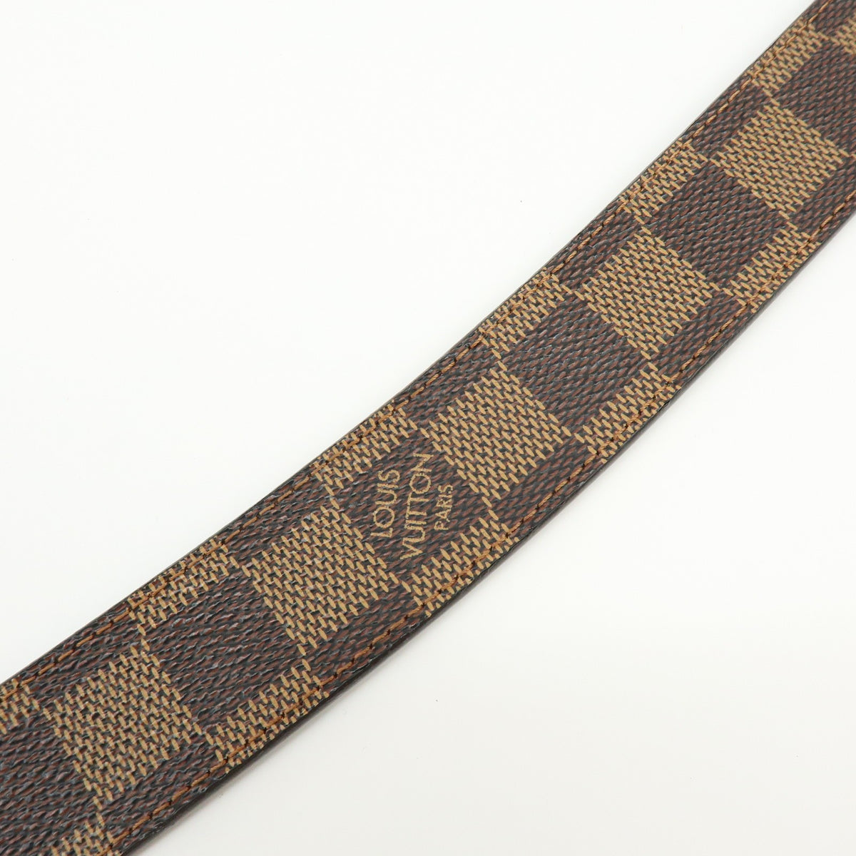 Louis Vuitton Ceinture Carre Belt Damier, Brown, Canvas, Belt