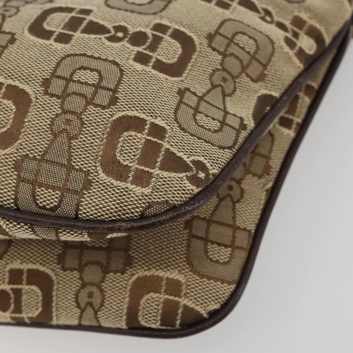 Gucci Vintage Top Handle Canvas, Beige, Canvas, Handbag