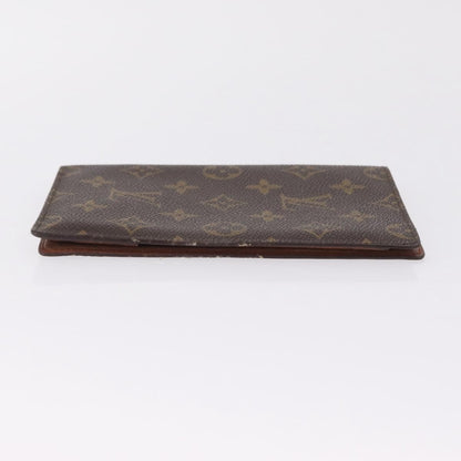 Louis Vuitton Passport Cover Monogram Canvas, Brown, Canvas, Briefcase