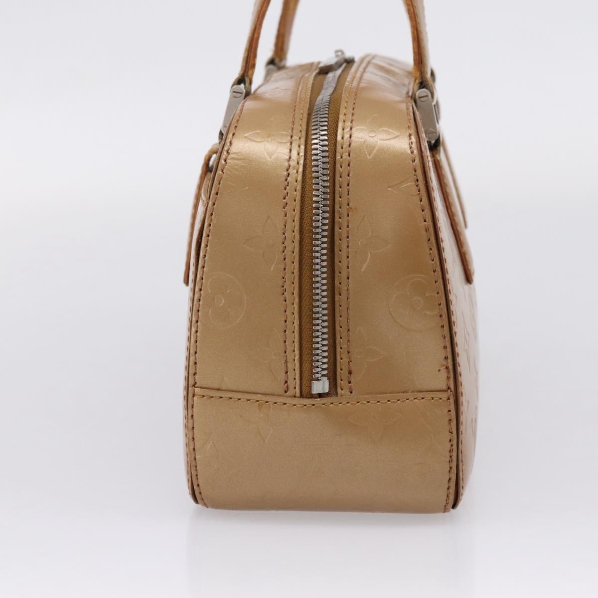 Louis Vuitton Mat Shelton Monogram Vernis, Brown, Patent Leather, Handbag