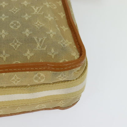 Louis Vuitton Mary Kate Messenger Mini Lin, Beige, Canvas, Handbag
