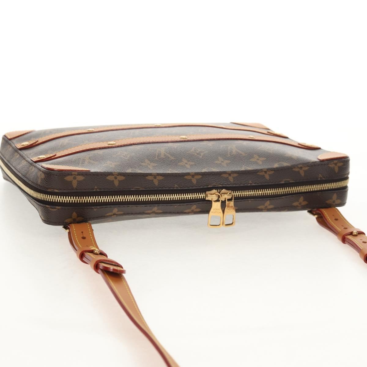 Louis Vuitton Soft Trunk Messenger Monogram Canvas, Brown, Canvas, Shoulder Bag