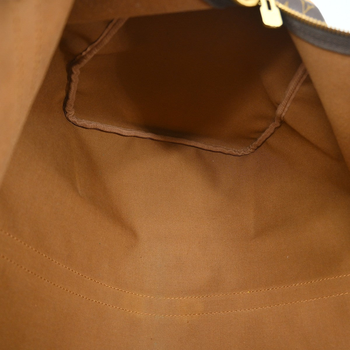 Louis Vuitton Keepall Monogram, Brown, Canvas, Travel Bag