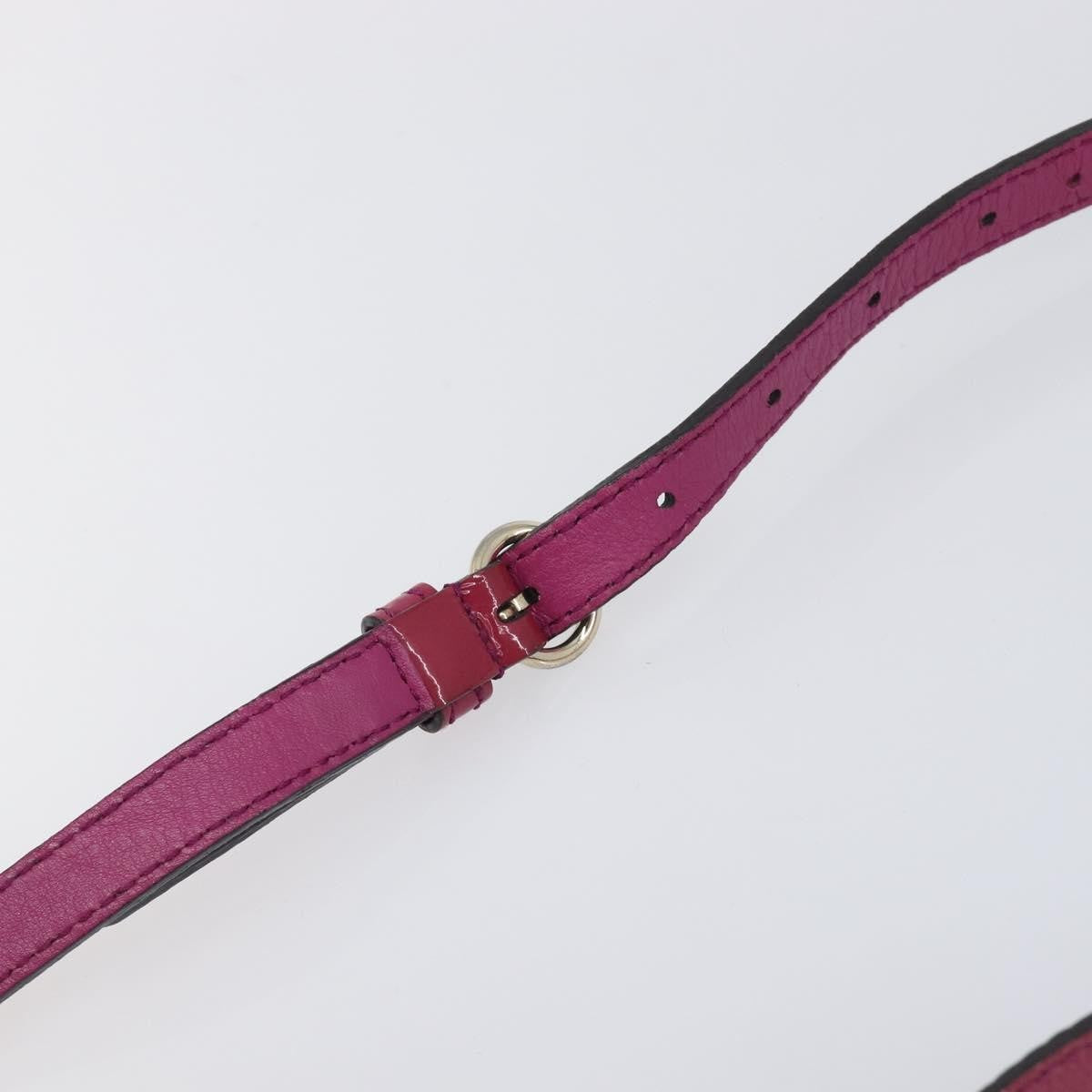 Gucci Soho Disco Patent, Pink, Patent Leather, Crossbody Bag