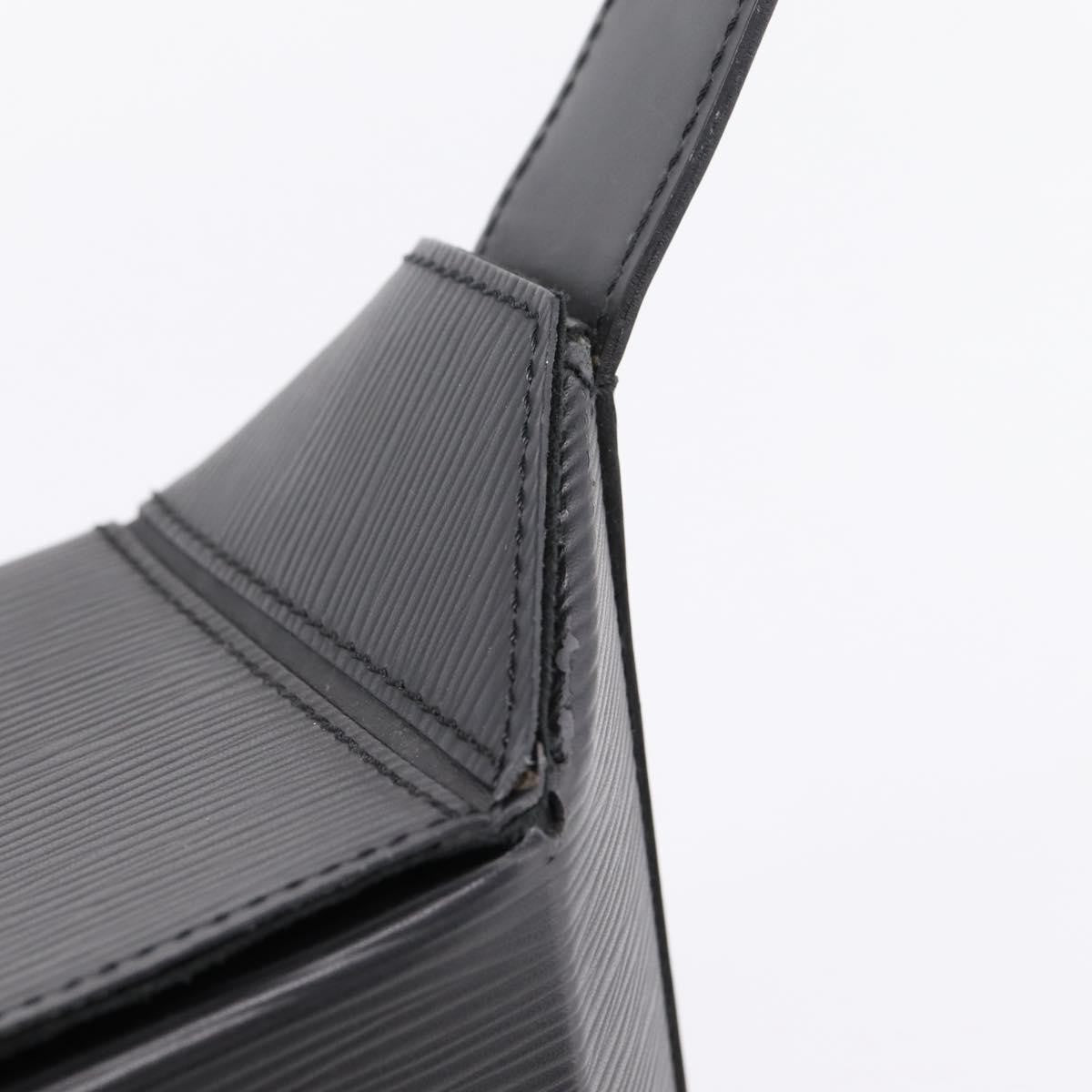 Louis Vuitton Sac Seau Epi Leather, Black, Leather, Handbag