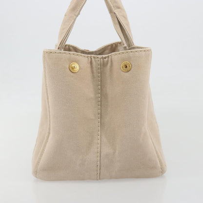 Prada Canapa Canvas, Beige, Canvas, Tote Bag