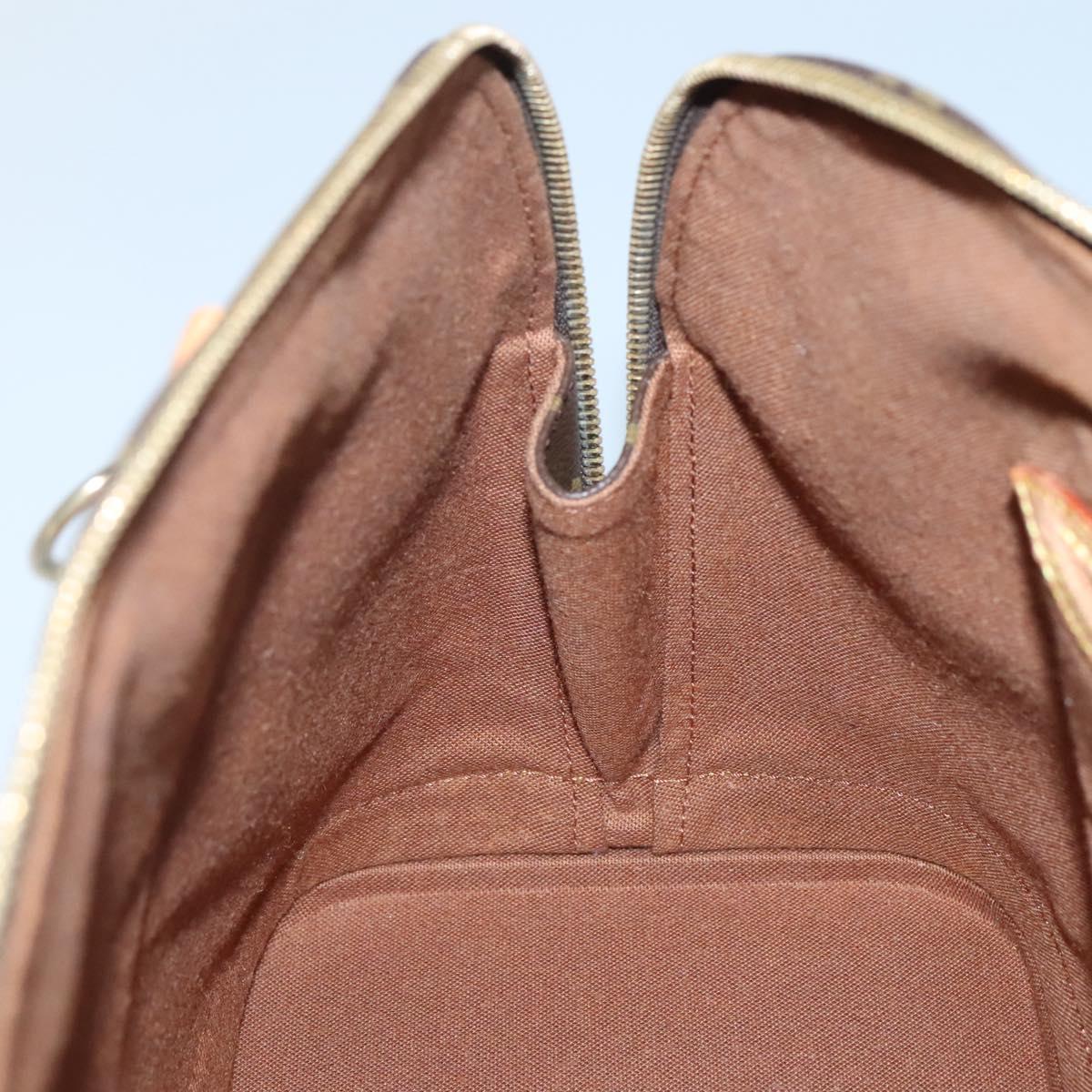 Louis Vuitton Alma Handbag Monogram Canvas, BROWN, CANVAS, Handbag