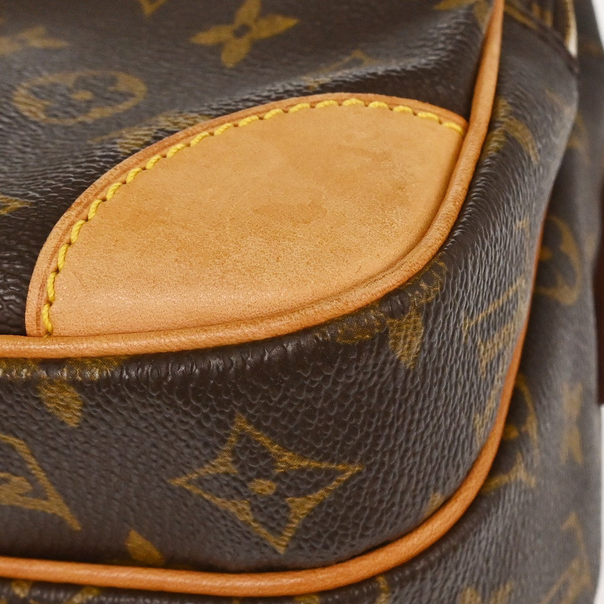 Louis Vuitton Nil Shoulder Bag Monogram Canvas, Brown, Canvas, Shoulder Bag