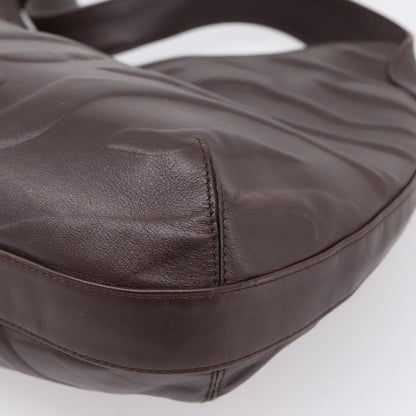 Cartier Panthère Shoulder Leather, Brown, Leather, Shoulder Bag