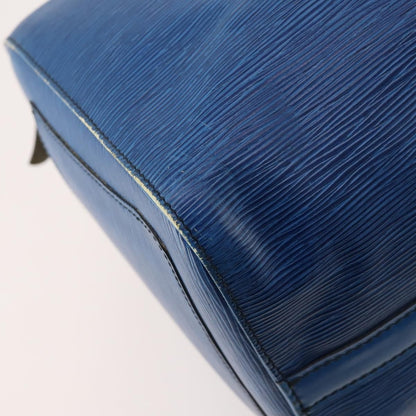 Louis Vuitton Keepall Epi Leather, Blue, Leather, Travel Bag