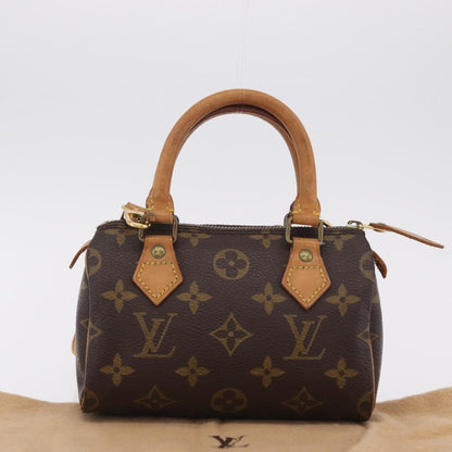 Louis Vuitton Speedy Mini HL Monogram Canvas, Brown, Canvas, Handbag
