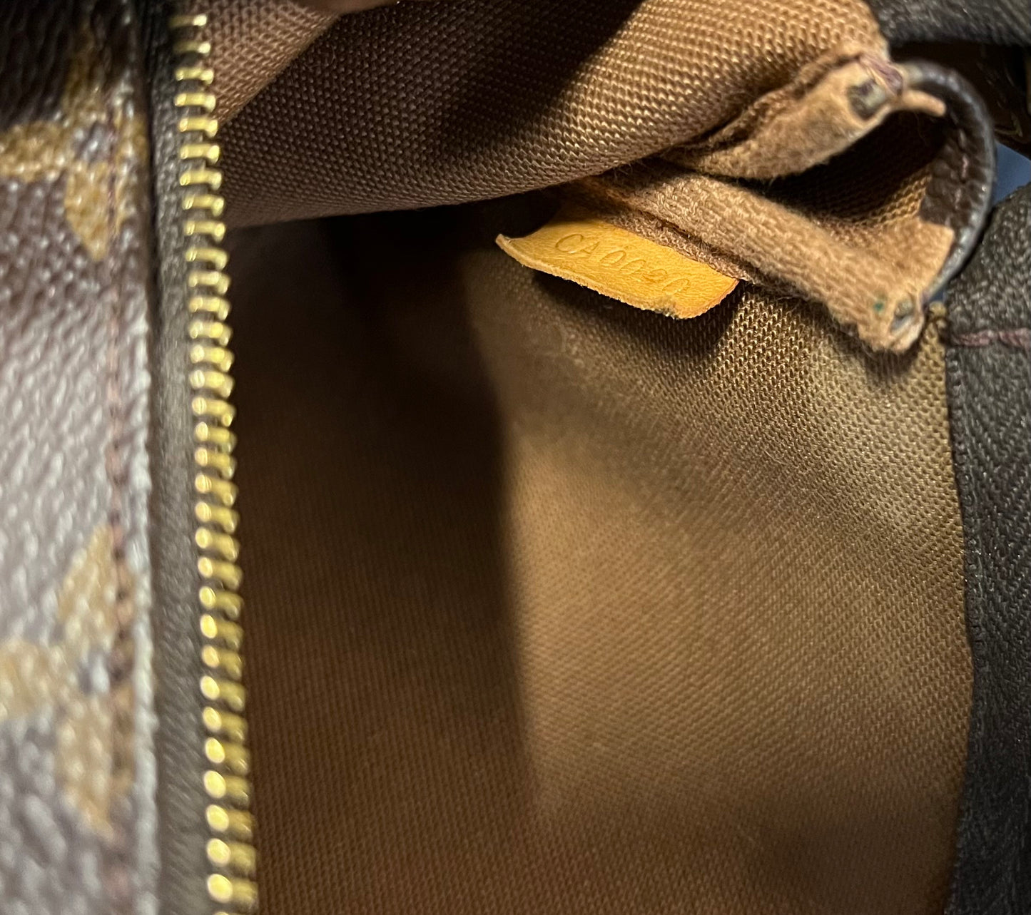 Louis Vuitton Pochette Accessoires Monogram Canvas, BROWN, CANVAS, Clutche & pouche