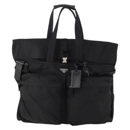 Prada Garment Carrier Tessuto, Black, Nylon, Handbag