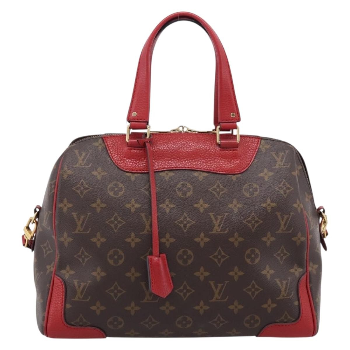 Louis Vuitton Retiro Monogram Canvas, Brown, Canvas, Handbag