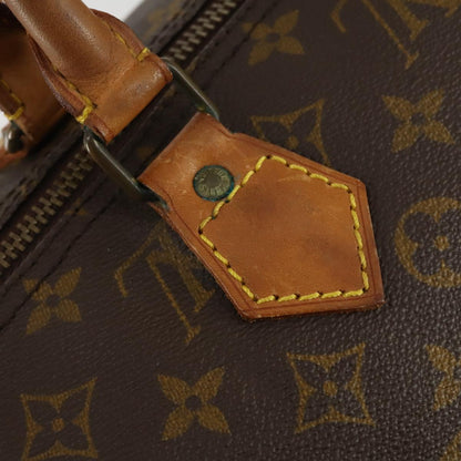Louis Vuitton Speedy Handbag Monogram Canvas, BROWN, CANVAS, Handbag