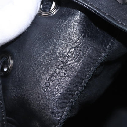 Bottega Veneta Intrecciato Leather, Black, Leather, Backpack