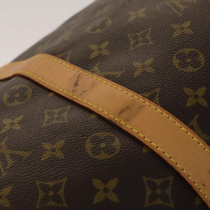 Louis Vuitton Keepall Bag Monogram Canvas, BROWN, CANVAS, Travel bag
