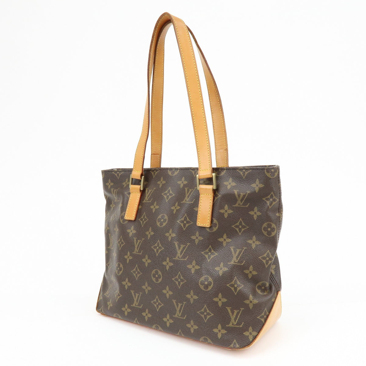 Louis Vuitton Cabas Piano Monogram Canvas, Brown, Canvas, Tote Bag