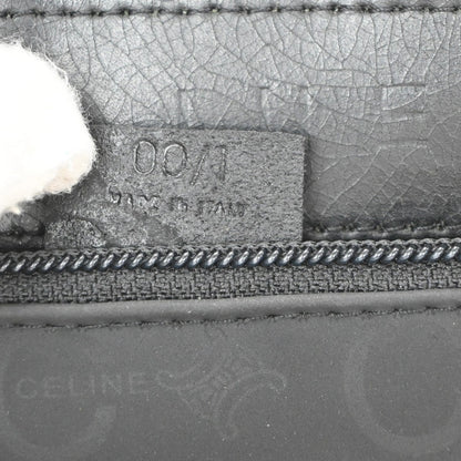 Celine Macadam waist Nylon, Black, Canvas, Backpack