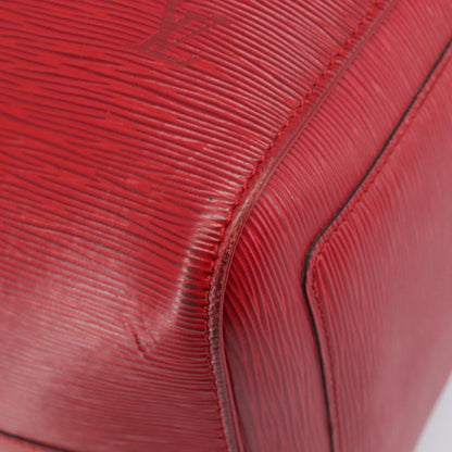 Louis Vuitton Keepall Epi Leather, Red, Leather, Travel Bag