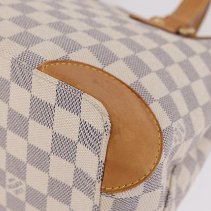 Louis Vuitton Hampstead Damier, Beige, Canvas, Handbag