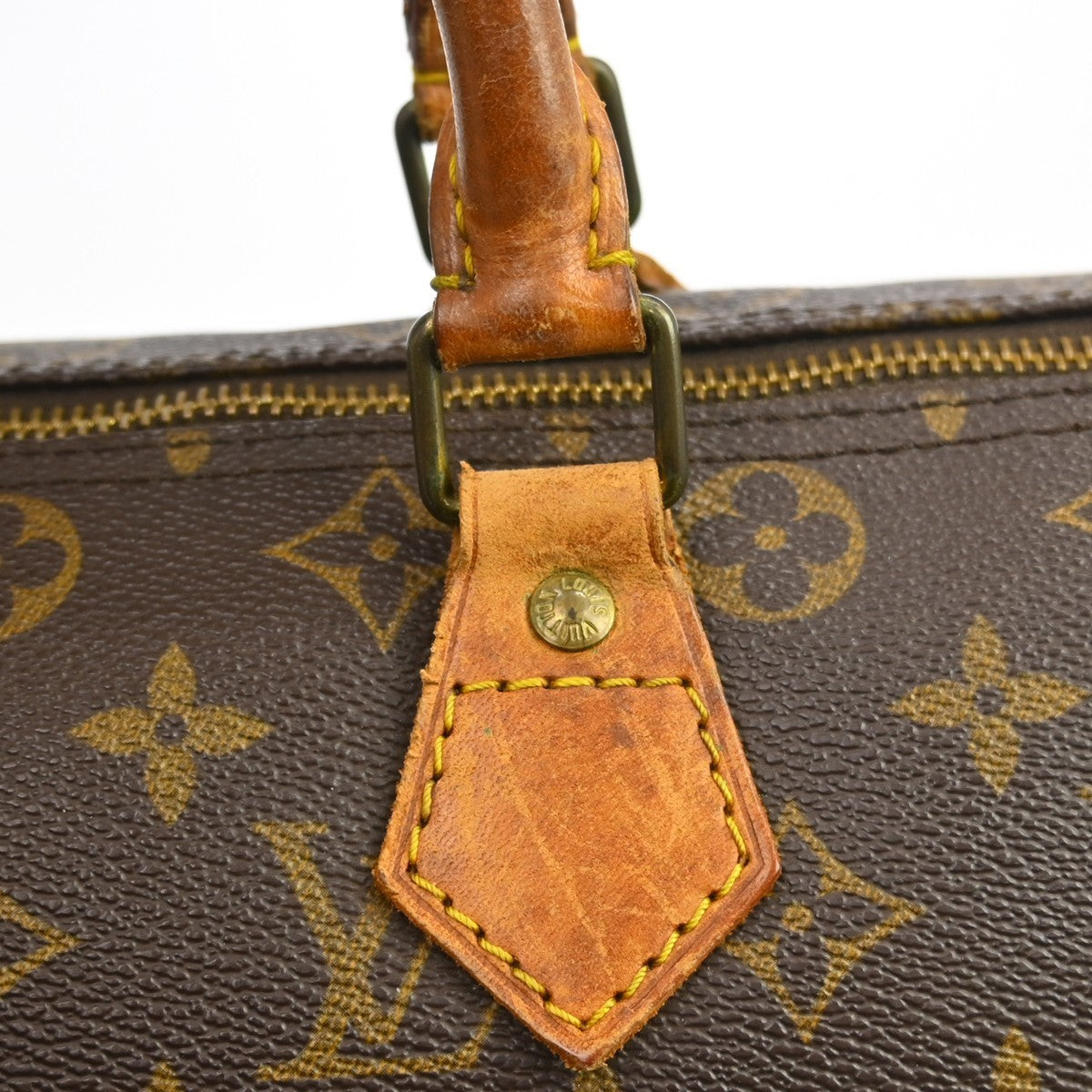 Louis Vuitton Speedy Monogram Canvas, Brown, Canvas, Handbag