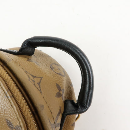 Louis Vuitton Palm Springs Reverse Monogram Canvas, Brown, Canvas, Backpack