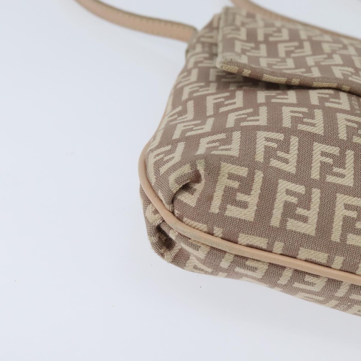 Fendi Mama Messenger Bag Zucca Canvas, BEIGE, CANVAS, Crossbody bag