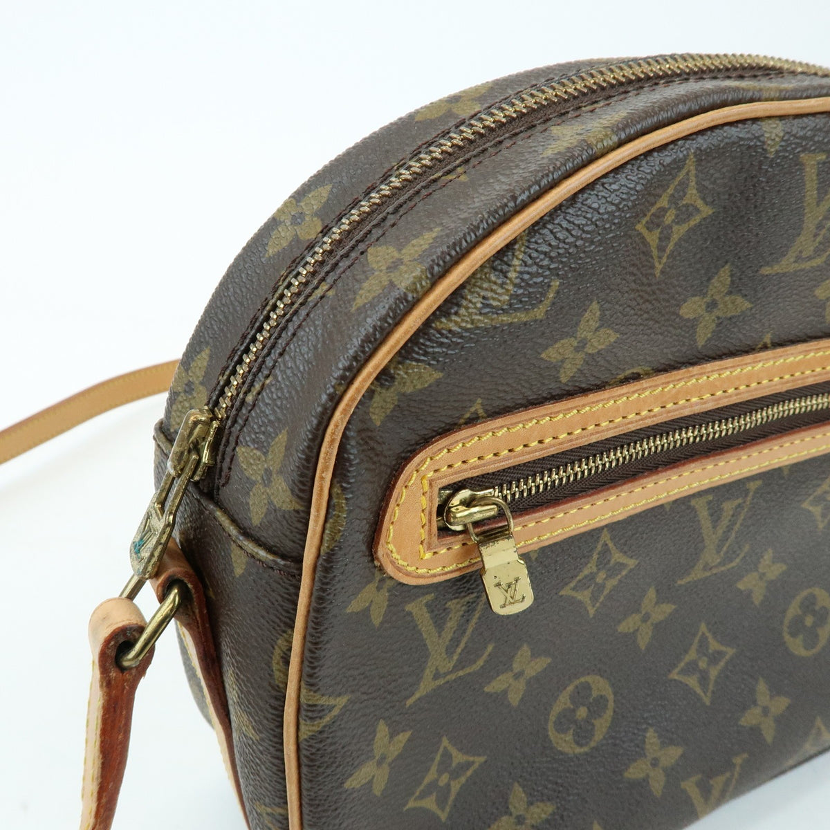 Louis Vuitton Senlis Monogram Canvas, Brown, Canvas, Shoulder Bag