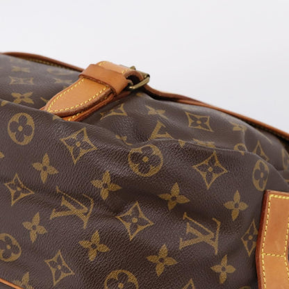 Louis Vuitton Saumur Monogram Canvas, Brown, Canvas, Shoulder Bag
