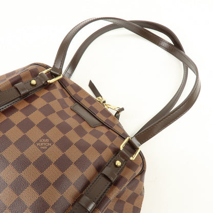 Louis Vuitton Rivington Satchel Damier, Brown, Canvas, Handbag