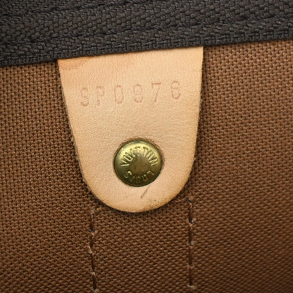 Louis Vuitton Keepall Monogram, Brown, Canvas, Travel Bag
