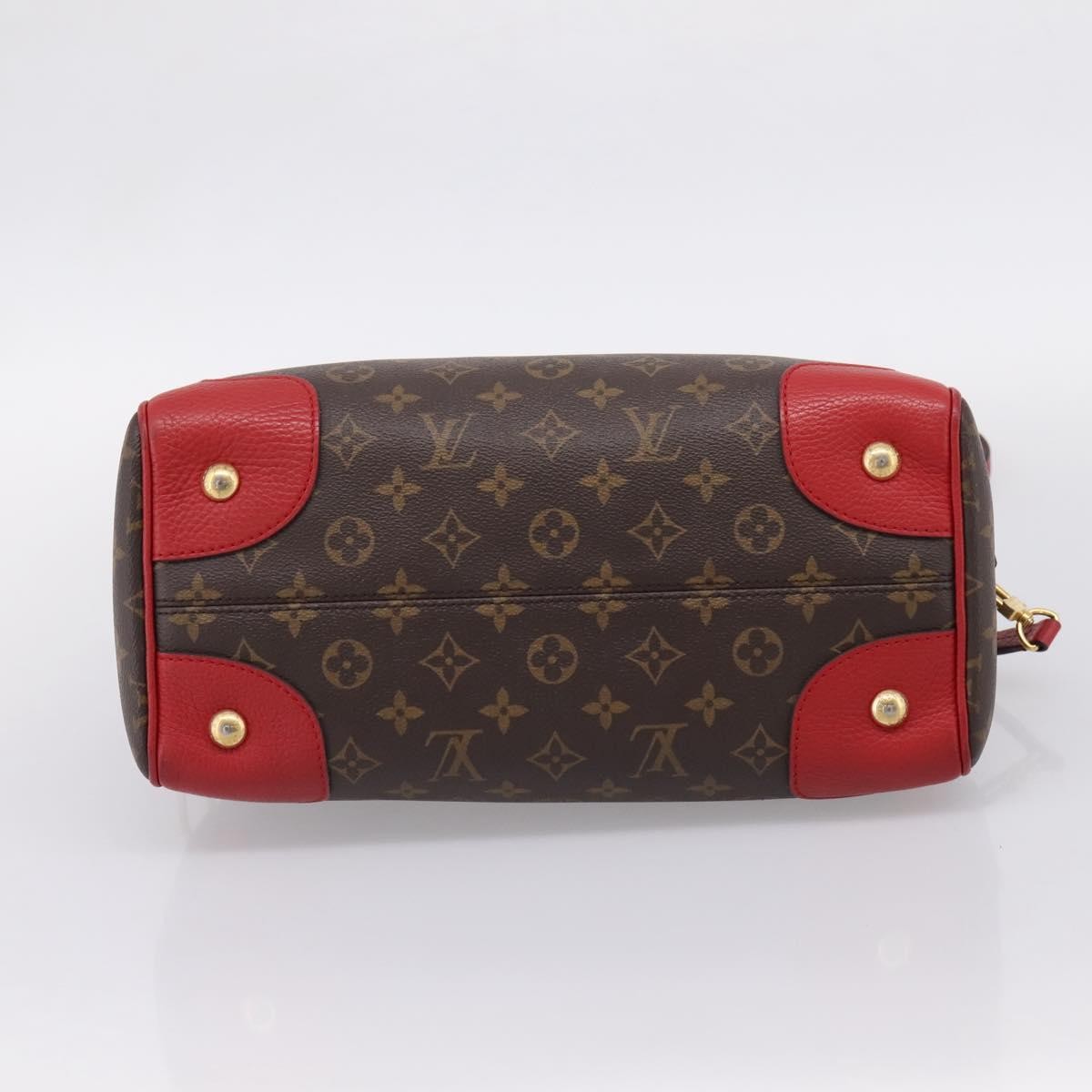 Louis Vuitton Retiro Monogram Canvas, Brown, Canvas, Handbag