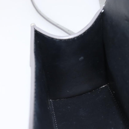 Balenciaga Hourglass Top Handle Leather, Silver, Leather, Handbag