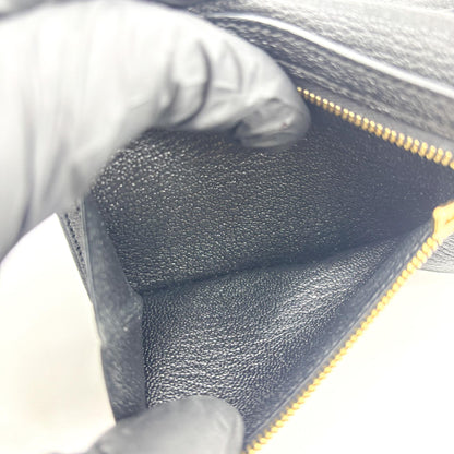 Hermes Bearn Epsom, Black, Leather, Wallet