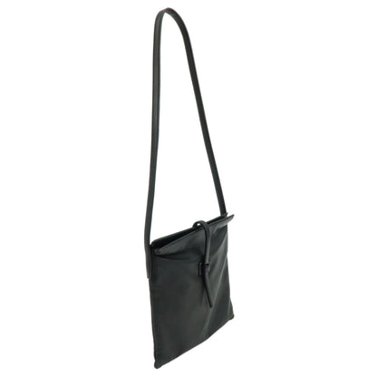 Loewe Vintage Anagram Leather, Black, Leather, Handbag