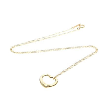Tiffany & Co. Elsa Peretti Open Heart Pendant 18K Rose Gold, Gold, Pink Gold, Necklace