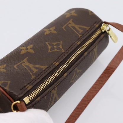 Louis Vuitton Papillon Pochette Monogram Canvas, Brown, Canvas, Clutch