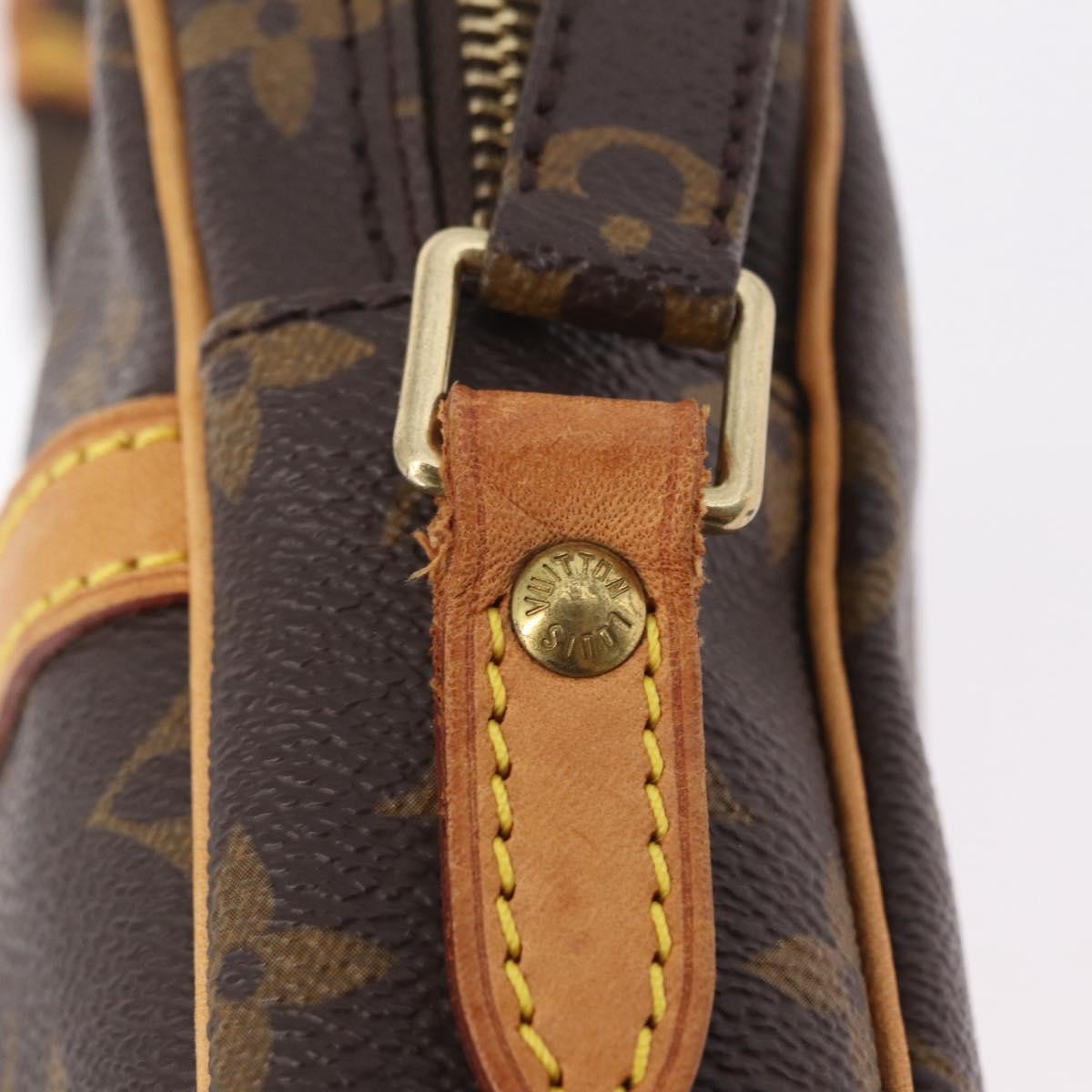Louis Vuitton Danube Monogram Canvas, Brown, Canvas, Handbag
