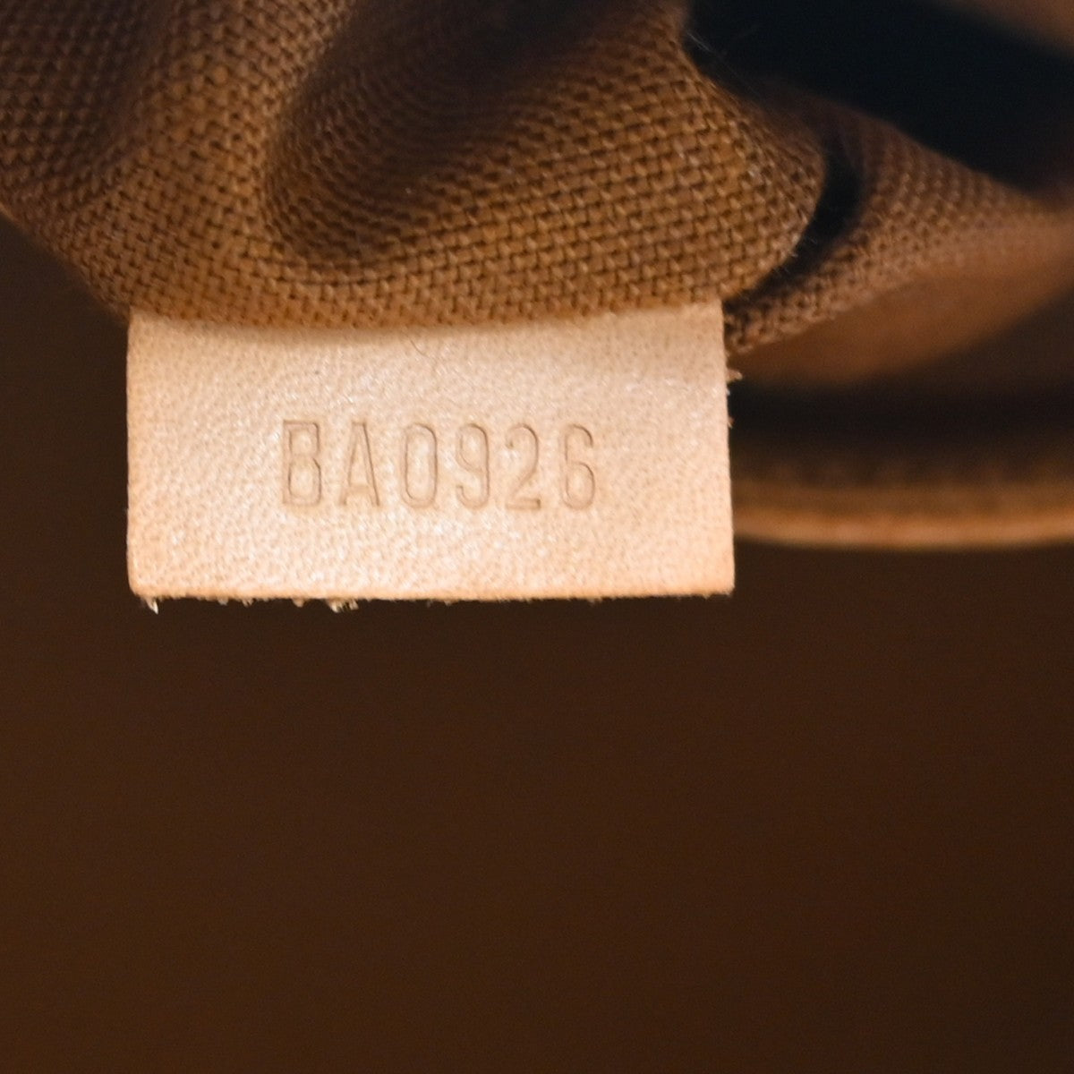 Louis Vuitton Alma Monogram, Brown, Canvas, Handbag