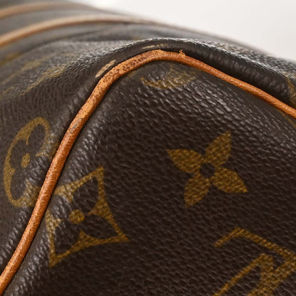 Louis Vuitton Keepall Monogram Canvas, Brown, Canvas, Travel Bag